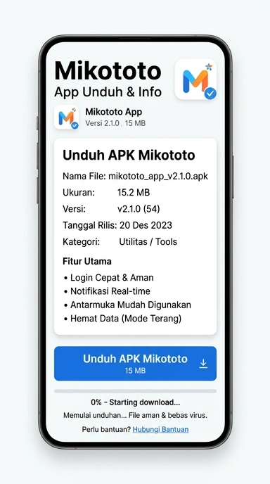 Panduan Unduh dan Instal APK Mikototo untuk Android