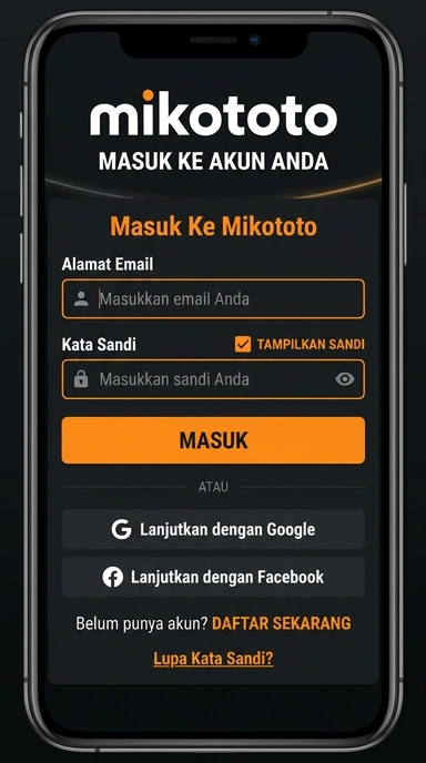 Panduan Masuk Akun Mikototo untuk Pengguna Android